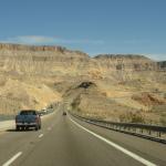 Sulla route 15 verso lo Zion Nationa Park